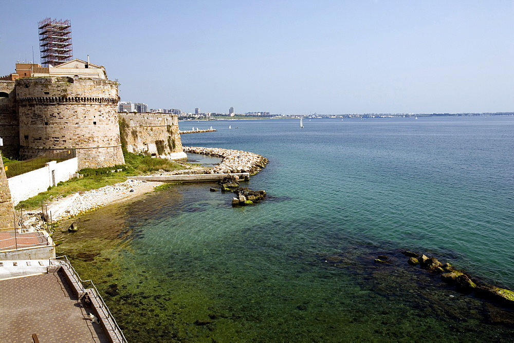 Sant'Angelo castle, Taranto, Puglia, Italy