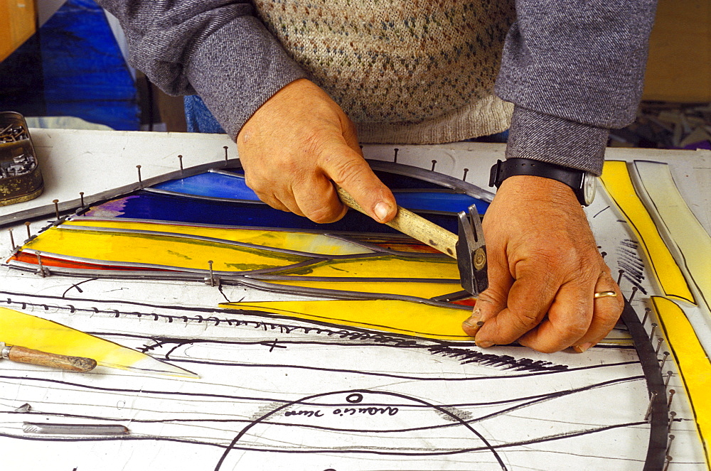Glassmaker, Naples, Campania, Italy