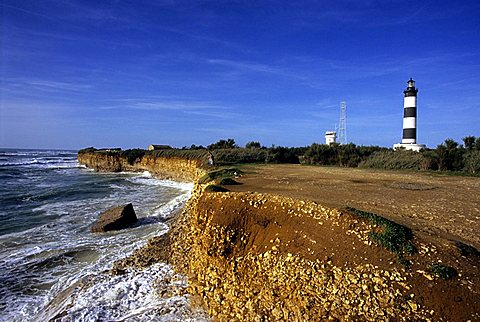 Lighthouse, Island of Oleron, France, Europe 