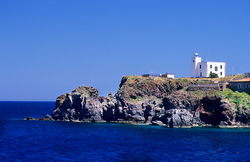 Lighthouse, Capraia island, Tuscany, Italy