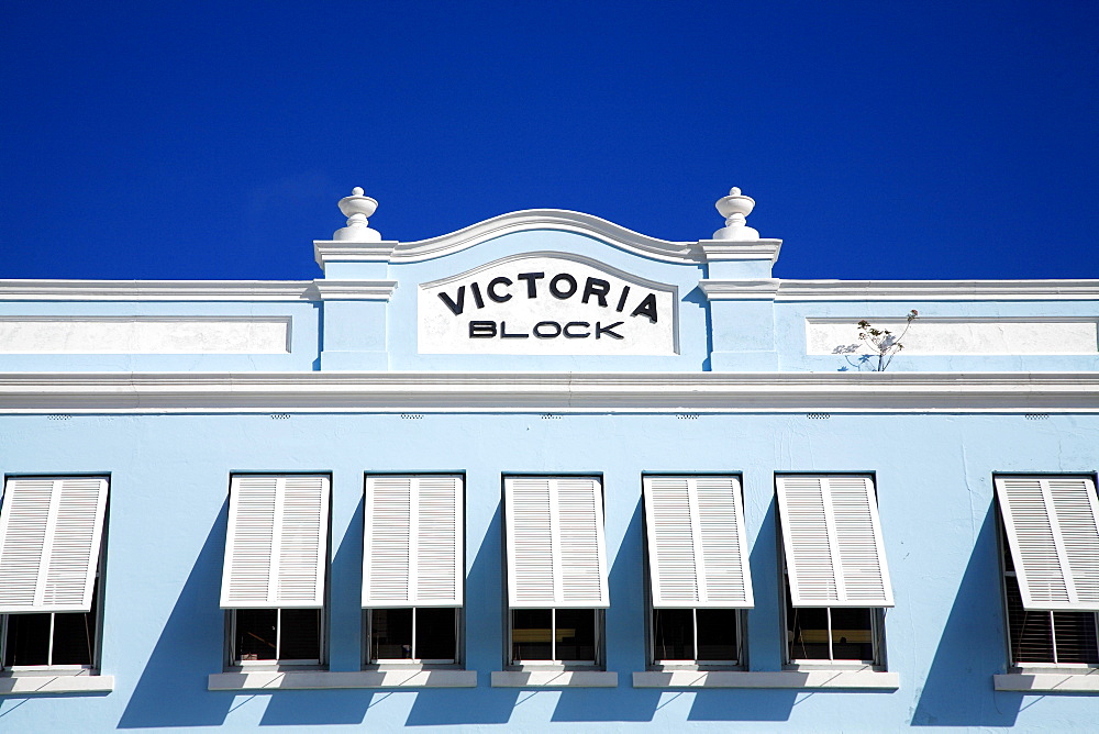 Typical architecture, Hamilton, Bermuda, Atlantic Ocean, Central America