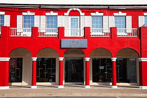Typical architecture, Hamilton, Bermuda, Atlantic Ocean, Central America