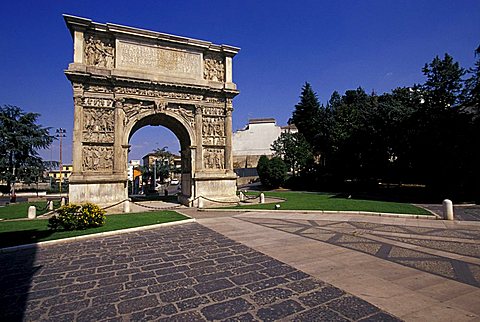 Traiano arch, Benevento, Campania, Italy