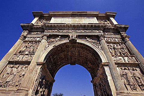 Traiano arch, Benevento, Campania, Italy