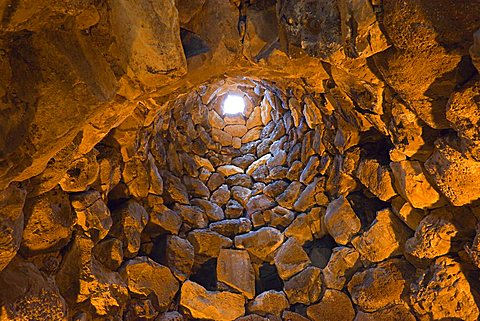 Su Nuraxi, nuraghic archaeological site, Barumini, Sardinia, Italy, Europe