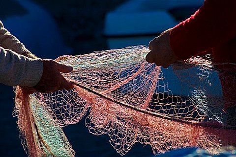 FIshermen, Sant'Alessio Siculo, Sicily, Italy