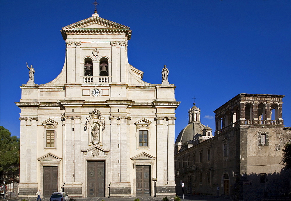 Santa Barbara church, Paternò, Catania, Sicily, Italy, Europe