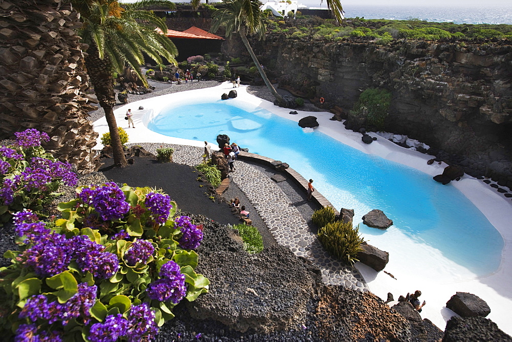 Jameos del Agua designed by Cesar Manrique, Lanzarote, Canary Islands, Spain 