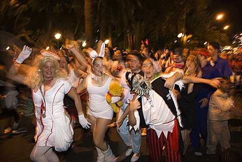 Carnival Parade at Las Palmas, Gran Canaria, Canary Islands, Spain, Europe