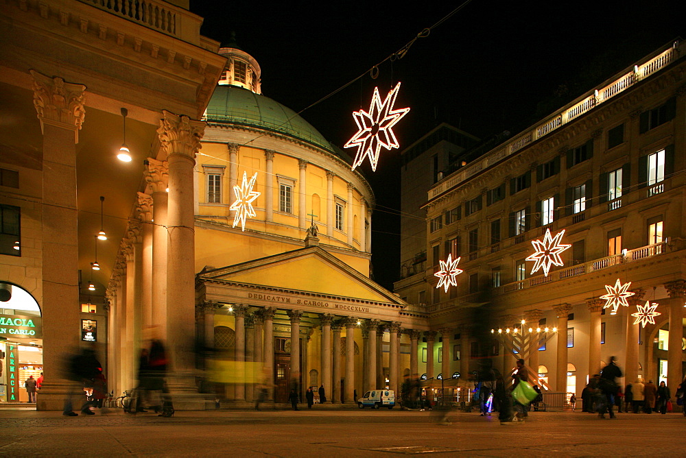 San Carlo al Corso church, Corso Vittorio Emanuele II, Milan, Lombardy, Italy, Europe