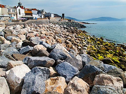 Jurassic Coast, World Heritage Site, Lyme Regis, West Dorset, England, Great Britain