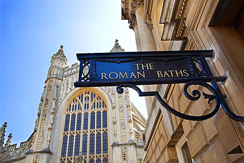 The Cathedral, Bath, England, Great Britain