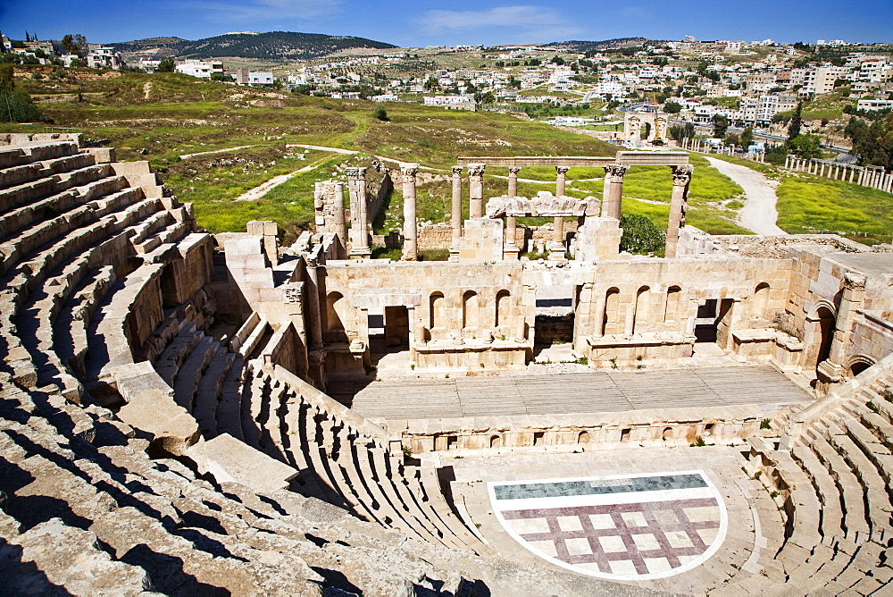 Middle East, Jordan, Jerah, a great and well conserved Graeco-Roman city