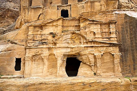 Middle East, Jordan, Petra, the ancient nabatean capital