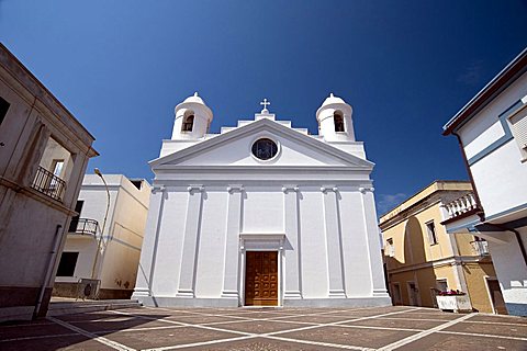 S. Maurizio church, Calasetta, Provincia di Carbonia e Iglesias, Sardinia, Italy, Europe