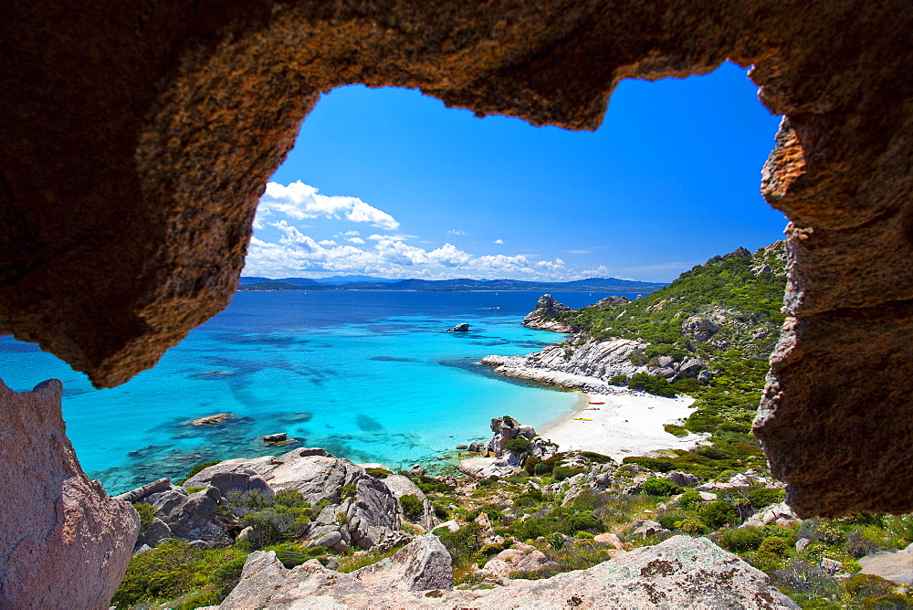 Cala Corsara, Isola di Spargi island, La Maddalena (OT), Sardinia, Italy, Europe