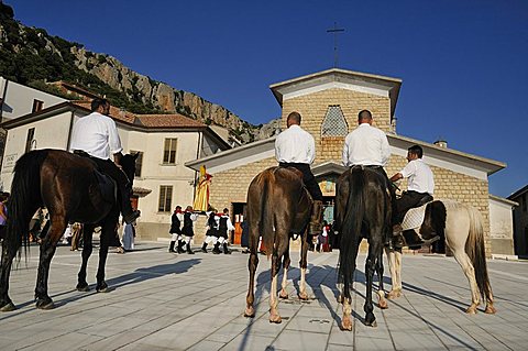 San Pietro feast, Baunei, Ogliastra, Sardinia, Italy, Europe