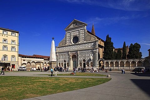 Santa Maria Novella church, Florence, Tuscany, Italy, Europe, UNESCO World Heritage Site