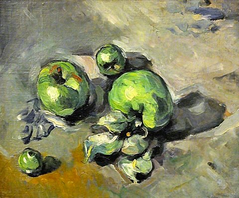 Green Apples, Paul Cezanne, Musee d'Orsay, Paris, Ile-de-France, France, Europe