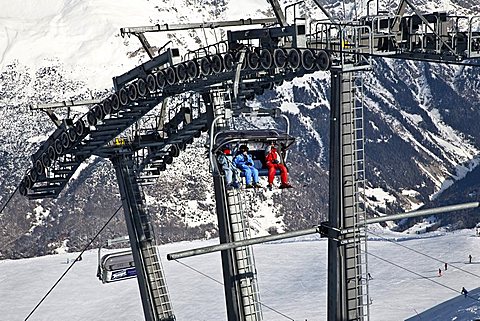 Lift, Bormio, Sondrio, Lombardy, Italy, Europe