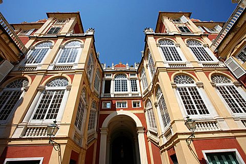 Museo di Palazzo Reale palace museum, Via Balbi, Genoa, Ligury, Italy, Europe