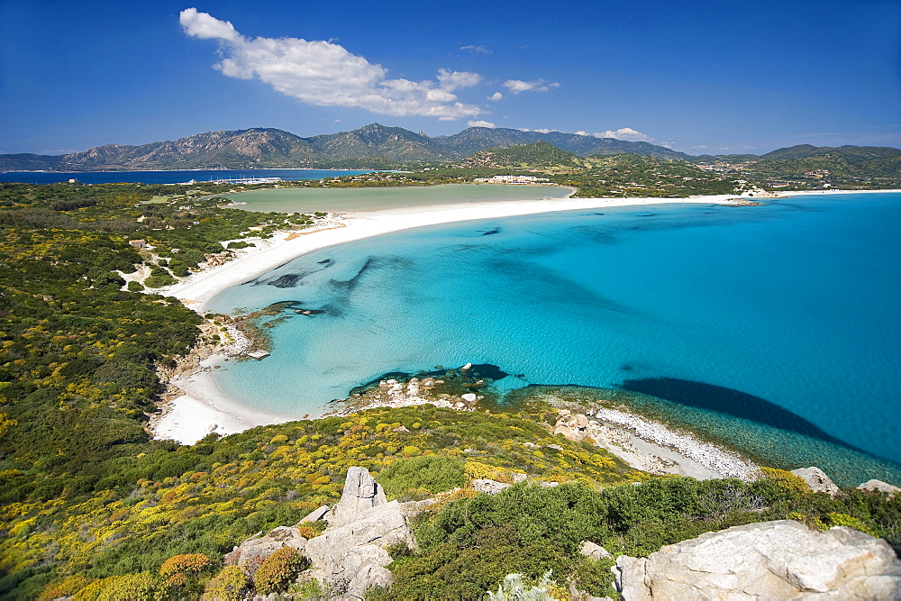 Cala Giunco, Notteri, Villasimius, Provincia di Cagliari, Sardinia, Italy