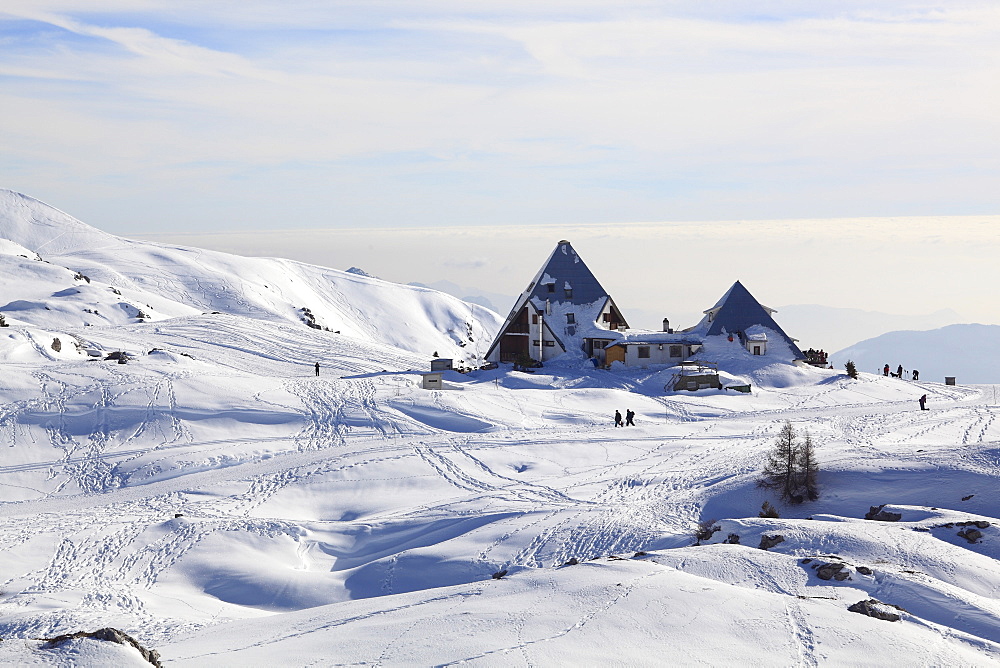 Nicola hut, Piani di Artavaggio, Valsassina, Lombardy, Italy