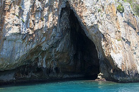 Ciavole cave, Capo Palinuro, Parco Nazionale del Cilento e Vallo di Diano, Campania, Italy