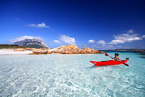 Isola Piana island, Porto San Paolo, Loiri (OT), Sardinia, Italy, Europe