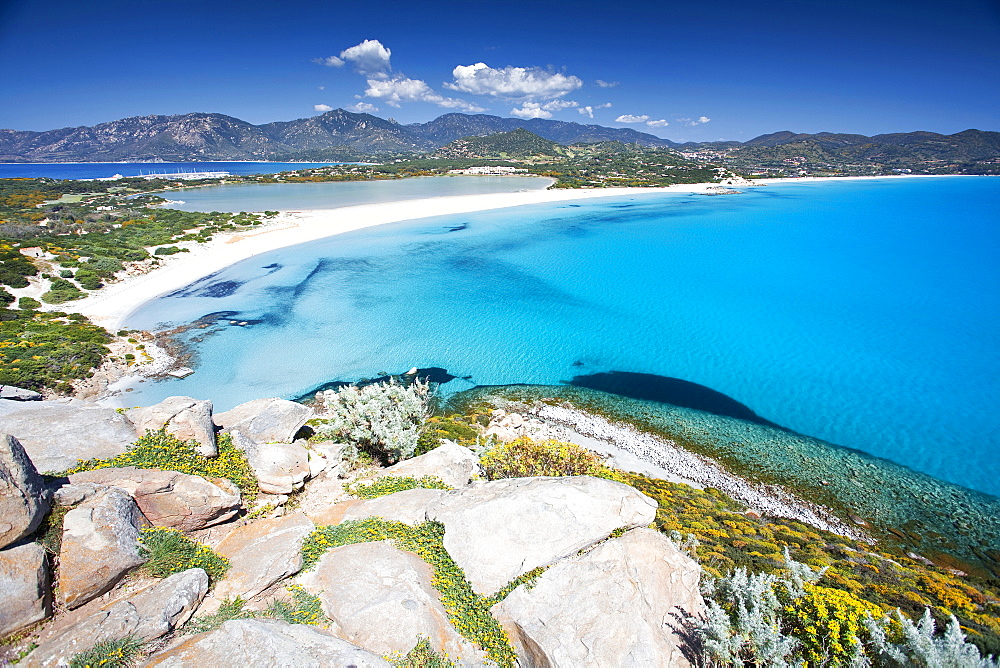 Porto Giunco bay, Villasimius (CA), Sardinia, Italy, Europe