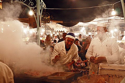 Djemaa el Fna square, Marrakech, Morocco Medina, Marrakech, Morocco, North Africa
