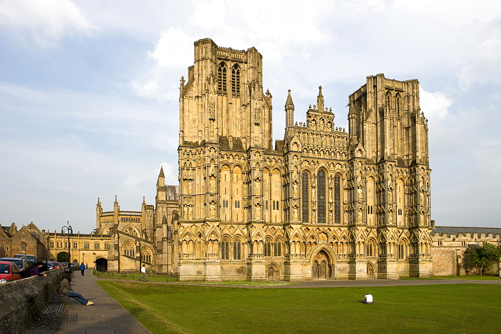 Cathedral Church of Saint Andrew, Wells, Somerset, England, United Kingdom, Europe