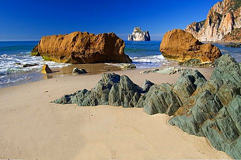 Masua, Pan di Zucchero, Iglesias, Sardinia, Italy, Europe