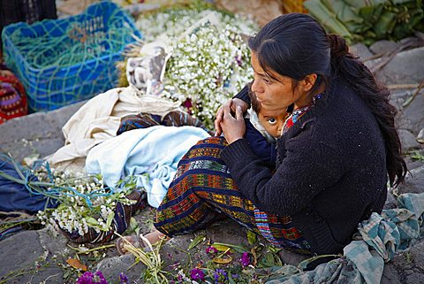 Chichicastenango, market, Quichvû, Guatemala, America
