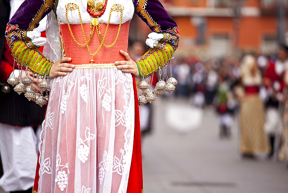 Sant'Efisio traditional event, the most important religious feast in Sardinia, Cagliari (CA), Sardinia, Italy, Europe