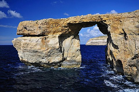 Azure Window, Dwejra Bay, Saint Lawrence, Gozo island, Malta, Europe