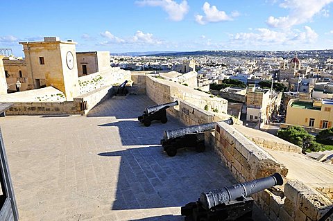 The Cittadella of Vittoria, Rabat, Gozo island, Malta, Europe