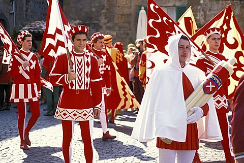 Corpus Domini procession, Orvieto, Umbria, Italy