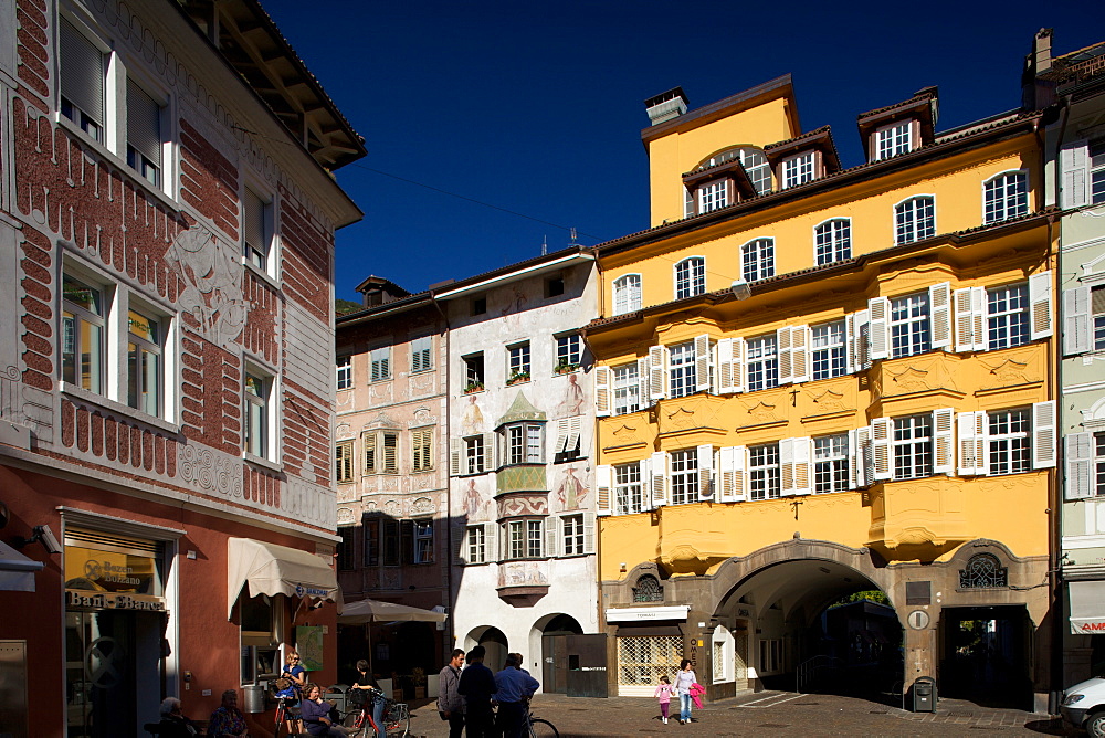 Municipio square, Bolzano, Trentino Alto Adige, Italy, Europe