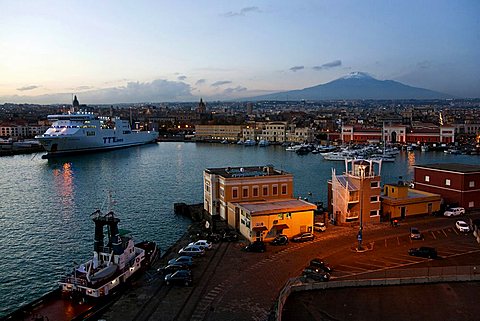 Harbour, Catania, Sicily, Italy
