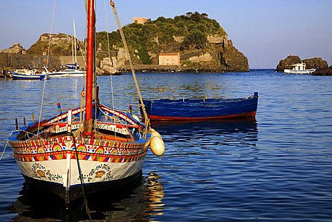 Lachea Island, Aci Trezza, Sicily, Italy