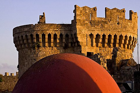 Old town, Rhodes, Dodecanese, Greek Islands, Greece, Europe