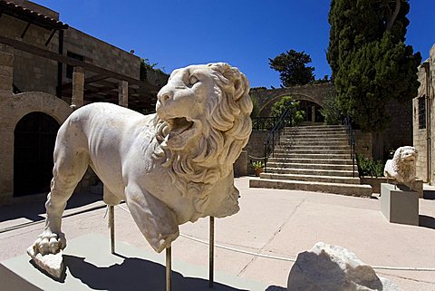 Archaeological museum, Rhodes, Dodecanese, Greek Islands, Greece, Europe