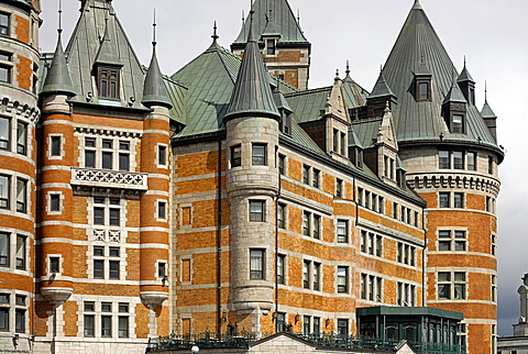 Fairmont Le Chateau Frontenac hotel, Quebec City, Capitale-Nationale, Quebec, Canada, North America