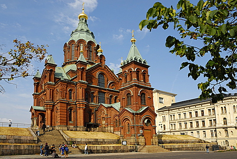 Uspenski Cathedral, Helsinki, Uusimaa, Finland, Scandinavia, Europe