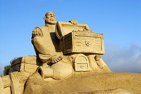 Annual festival of sand sculpture, Lappeenranta, South Karelia, Finland, Scandinavia, Europe