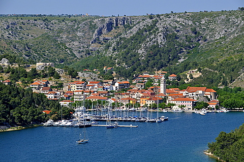 Marina, Krka National Park, Zaton, Dalmatia, Croatia, Europe