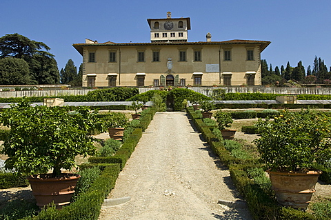 villla medicea della petraia, sesto fiorentino, italy