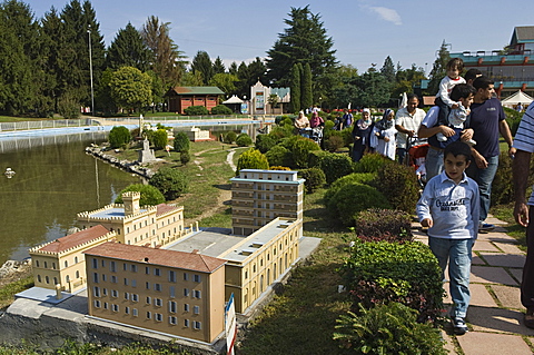 minitalia leolandia, ricreation ground, capriate, italy