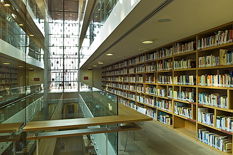 public library, nembro, italy